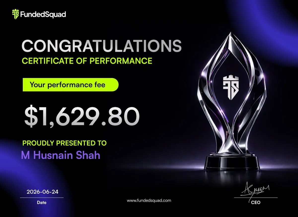 Pipstone Capital payout certificate for Falak Raj